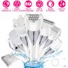 7 In 1 Electric Razor for Women Lady Hair Removal Epilators for Leg Face Arm Bikini Armpit Public Hairs IPX6 Wet and Dry Use Cordless Rechargeable Who